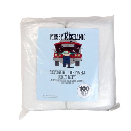 Monarch Shop Towels 100 Pack White, 100PK AT-WST100-BG